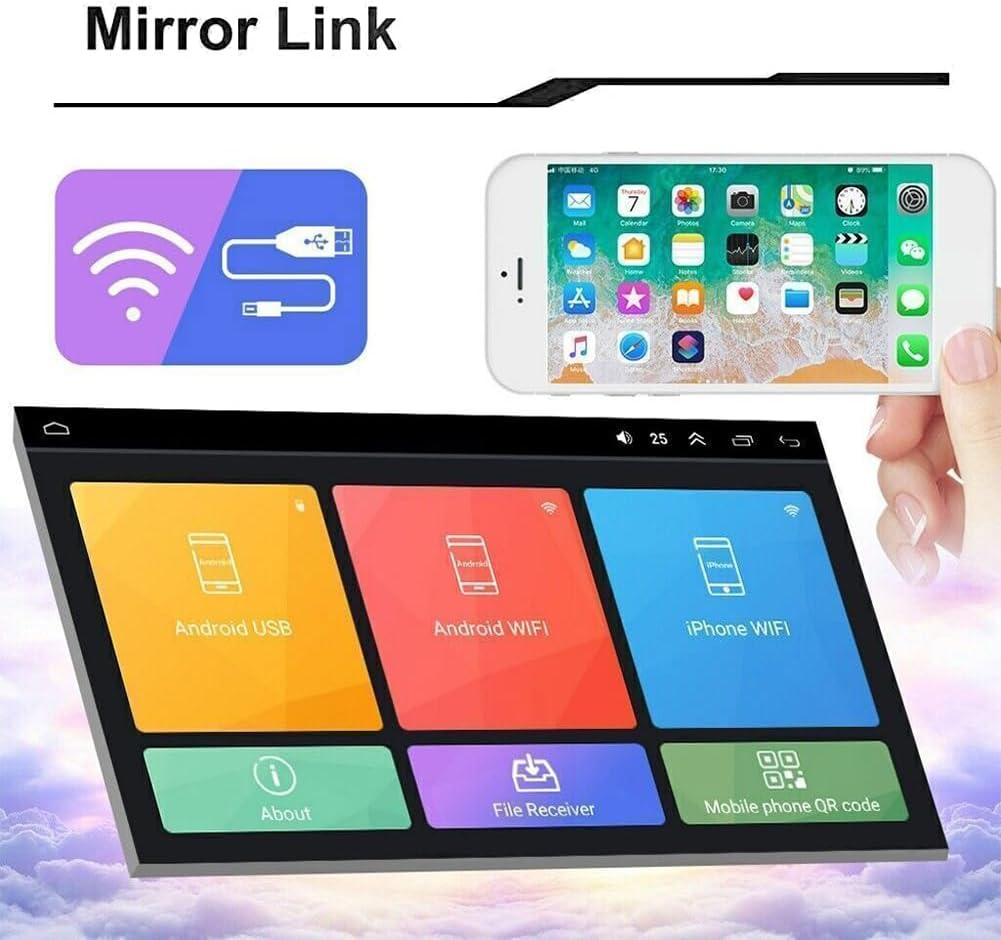 10'' Android 13 Car Stereo – 4G+64G Touchscreen Radio with CarPlay, Android Auto, GPS, Bluetooth, WiFi & Backup Camera | Fits Honda Odyssey 2005–2010
